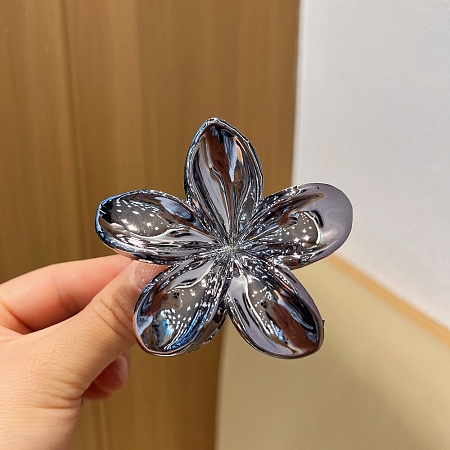 Flower Plastic Claw Hair Clips PW-WG12466-03-1