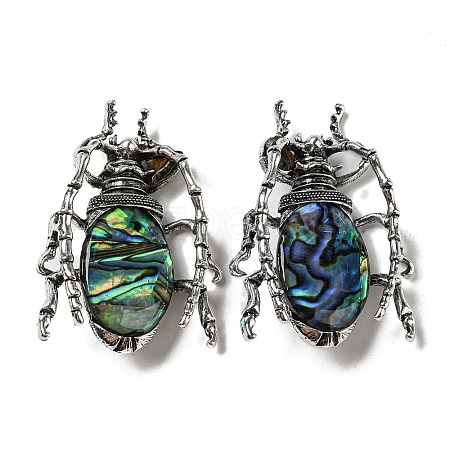 Dual-use Items Alloy Insects Brooch JEWB-C026-05M-AS-1