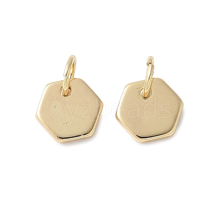 Brass Pendants KK-F892-40G-1