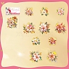 Beautiful Day Sticker Pack Christmas Flower Season Series Self-Adhesive PET Picture Stickers PW-WG75A31-04-1