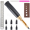 Brass & Steel Head Leather Hole Punches AJEW-CL0002-67-7