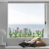 Waterproof PVC Colored Laser Stained Window Film Static Stickers DIY-WH0613-027-7