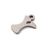 Non-Tarnish 201 Stainless Steel Charms STAS-U016-01P-Y-2