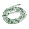 Natural Green Strawberry Quartz Beads Strands G-H042-B11-01B-3