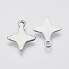 Tarnish Resistant 201 Stainless Steel Charms STAS-F139-009P-2