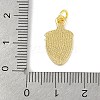 Brass Enamel Pendants KK-B114-17G-04-3