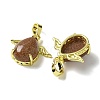 Synthetic Goldstone Pendants KK-F888-01G-23-2