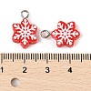 Christmas Theme Opaque Resin Pendants RESI-S08-01F-3