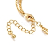 Multi-strand Brass Bracelets BJEW-L696-002G-3