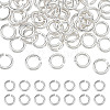 60Pcs 925 Sterling Silver Open Jump Rings STER-ME0001-13-1