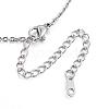 304 Stainless Steel Necklaces NJEW-E080-13P-2