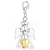 Alloy Angel Pendant Decorations KEYC-PW0009-04E-1