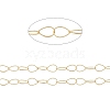 Brass Hollow Rhombus Link Chains CHC-M025-03G-2