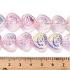 Electroplate Baking Paint Glass Beads Strands EGLA-K061-13A-AB04-4