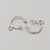 Brass Ear Cuff Findings KK-WH0079-50P-2