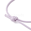 10Pcs 10 Colors Adjustable Waxed Polyester Cord Bracelet Making AJEW-JB01314-5