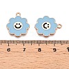 Alloy Enamel Pendants ENAM-T020-55A-3