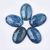 Natural Netstone Cabochons X-G-S349-25B-10-1