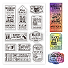 Custom Summer Theme PVC Plastic Clear Stamps DIY-WH0631-0140-1