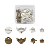 80Pcs 8 Style Tibetan Style Alloy Pendants PALLOY-TA0002-40-9