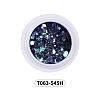 Hexagon Shining Nail Art Decoration Accessories MRMJ-T063-545H-2