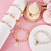 SUNNYCLUE DIY Flower Butterfly Bracelet Making Kit DIY-SC0021-14-4