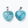 Natural Apatite Pendants G-I311-A22-2