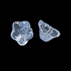 Baking Paint Transparent Glass Beads GLAA-T025-81C-08-2