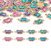 Spritewelry 48Pcs 4 Colors Alloy Crystal Rhinestone Connector Charms FIND-SW0001-26-22