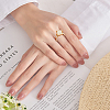 1Pc Adjustable 925 Sterling Silver Engagement Adjustable Ring Findings FIND-DC0006-63G-7