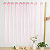 10Pcs Polyester Hairpin Hair Clip Holder Storage Organizer Hanging Ribbon HJEW-FG00050-3