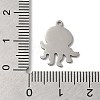 201 Stainless Steel Pendants STAS-E206-04P-01-3