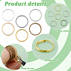 6 Colors Iron Split Rings IFIN-PH0002-28A-4