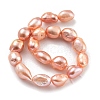Natural Cultured Freshwater Pearl Beads Strands PEAR-P062-28C-3