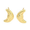 Rack Plating Brass Stud Earrings EJEW-C102-32G-1