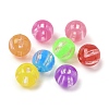 Transparent Acrylic Beads OACR-D309-03-1