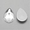 Acrylic Rhinestone Flat Back Cabochons GACR-Q010-18x25-16-2