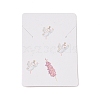 Rectangle Paper Necklace Display Cards CDIS-C004-05B-2
