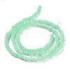 Baking Painted Imitation Jade Glass Bead Strands DGLA-A034-J4MM-A22-3