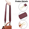 PU Imitation Leather Bag Handles DIY-WH0185-44-5