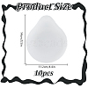 Disposable Plastic Plate AJEW-WH0314-612B-2