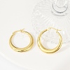 304 Stainless Steel Hoop Earrings for Women EJEW-U046-07G-B-3