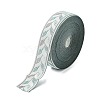 Embroidery Polyester Ribbon LS-OCOR-WH0033-88C-1