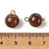 Alloy Glass Pendants GLAA-P080-03G-08-3