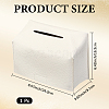 PU Leather Tissue Boxes AJEW-WH20064-35C-2
