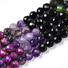 Natural & Synthetic Mixed Gemstone Beads Strands G-D080-A01-01-23-4