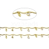Handmade Eco-friendly Brass Curved Bar Link Chain CHC-E023-29G-4