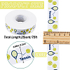 25 Yards Sport Ball Theme Printed Polyester Grosgrain Ribbon OCOR-WH20002-03A-04-2