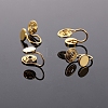 Brass Clip-on Earring Findings WG21877-18-1