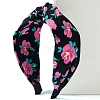 Flower Print Cloth Headband PW-WG040BF-01-1